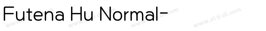 Futena Hu Normal字体转换